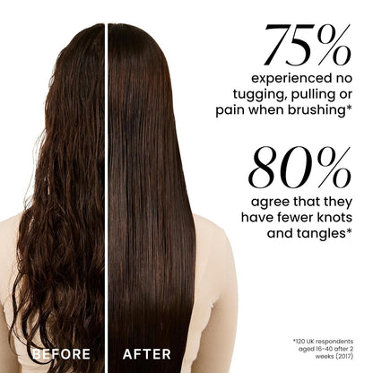 Tangle Teezer | The Large The Ultimate Detangler Hairbrush | Perfect for Long, Thick, Curly & Textured Hair | Two-Tiered Teeth for Gentle Detangling | Reduces Breakage | Ergonomic Handle | Cappucino