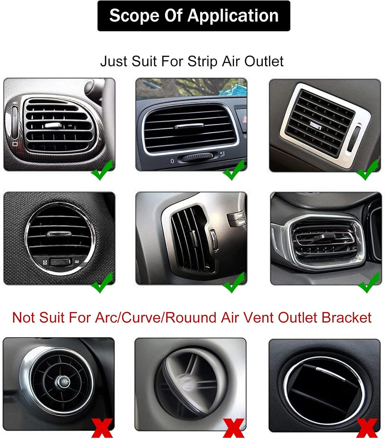 LivTee 20 Pieces Car Air Conditioner Decoration Strip, Universal Waterproof Bendable Air Vent Outlet Trim Decoration, Car Interior Accessories (Blue)