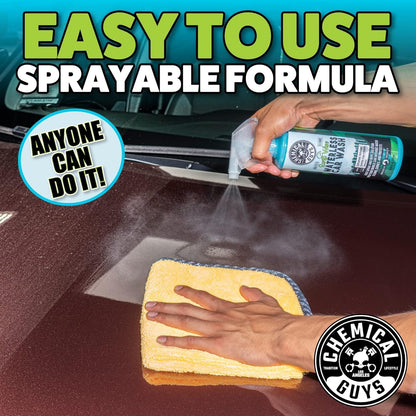 Chemical Guys Swift Wipe Waterless Car Wash, Safe for Cars, Trucks, Motorcycles, RVs & More, 16 fl oz