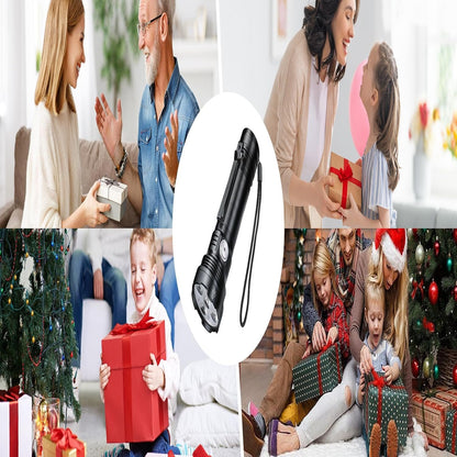 NGOKPYD ET28 Small Multicolor Tactical Flashlight with 365 nm UV Black Light White Red Blue Green,2000 Lumens IP67 Waterproof 2000 mAh, Mini RGB Colored Flashlights Multi-Color Changing Flash Light