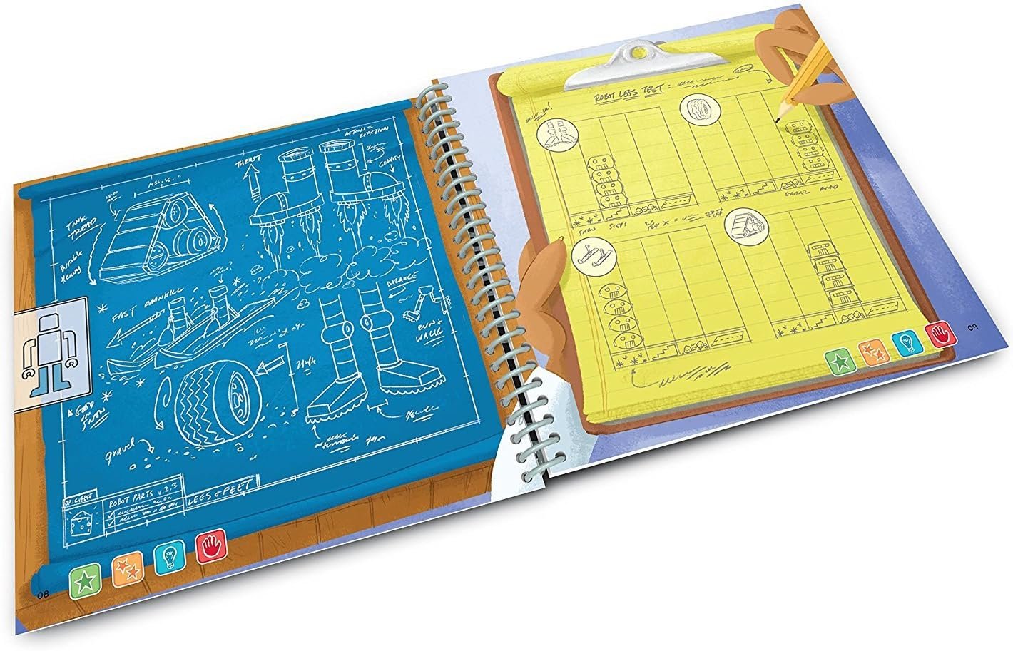 LeapFrog LeapStart 1st Grade Activity Book: STEM (Science, Technology, Engineering, Math) and Problem Solving