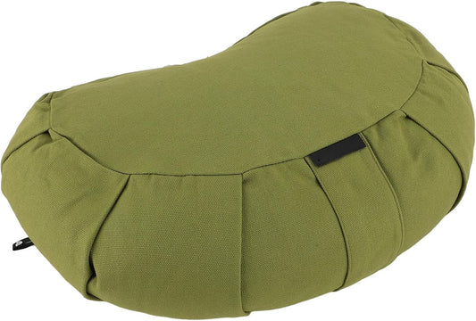 gernie Meditation Cushion, 41 x 24 x 12cm Buckwheat Hulls Filled Cotton Cloth, Multiple Sitting Options for Yoga, Meditation, Floor, Sofa, Window Seat