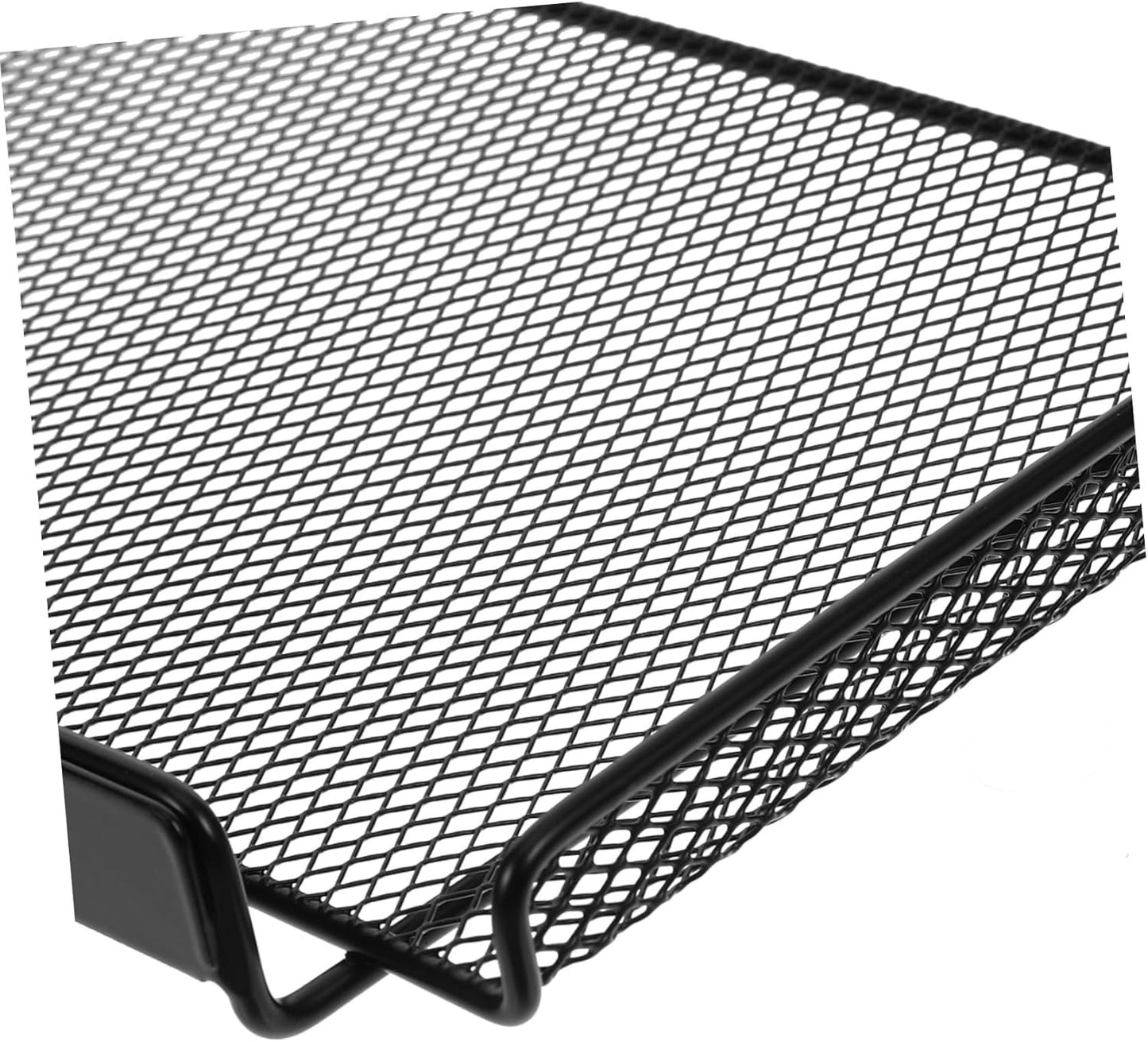 SHINEOFI Office Under Shelf Storage Basket Organizer Wire Under Desk Storage for Files and Stationery for Office and Home Workspace Organization