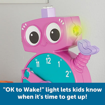 Learning Resources LER2385P Tock The Learning Clock Toy, Pink