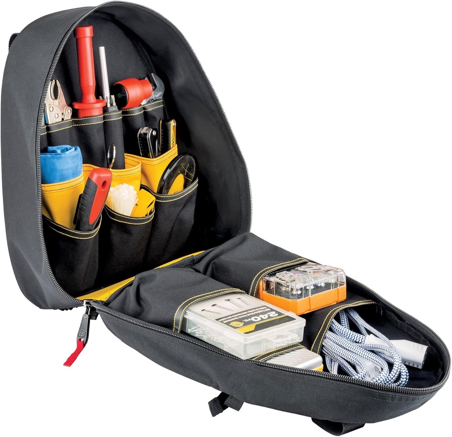 Caterpillar - 17" Tool Back Pack, Workspace Organization, Bags & Pack, (980203N)