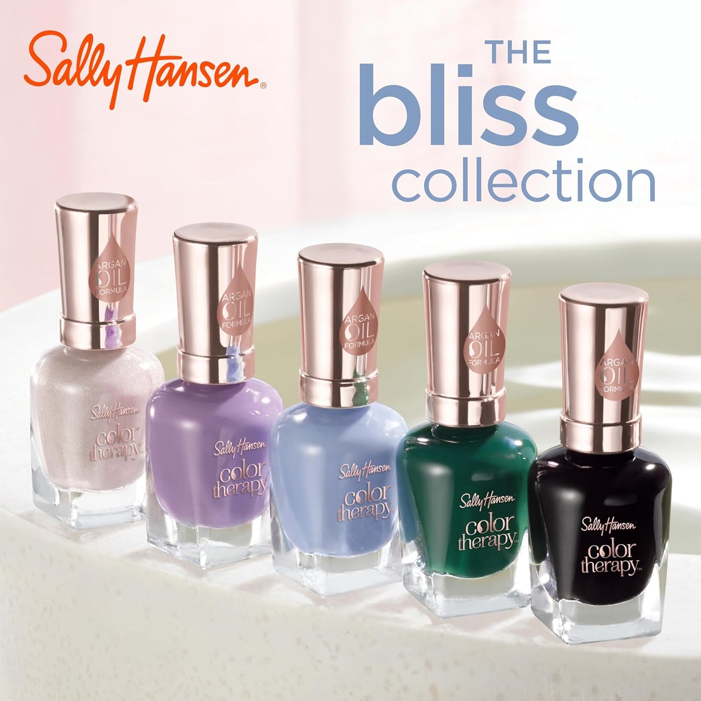 Sally Hansen Color Therapy Nail Polish 385 Pamper Me Purple 15ml