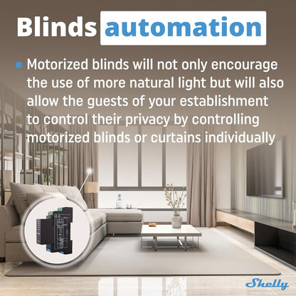 Shelly Pro 2PM | WiFi, LAN & Bluetooth 2-Channel Smart Relay Switch with Power Measurement | Home & Building Automation | Compatible with Alexa & Google Home | iOS Android App | Remote Device Control