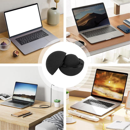 Hemisphere Pad for Laptop Cooling - Silicone Small Hemisphere Pad Portable - Multifunctional Cooling Stand Non Slip Stable Hemisphere Riser for Laptops
