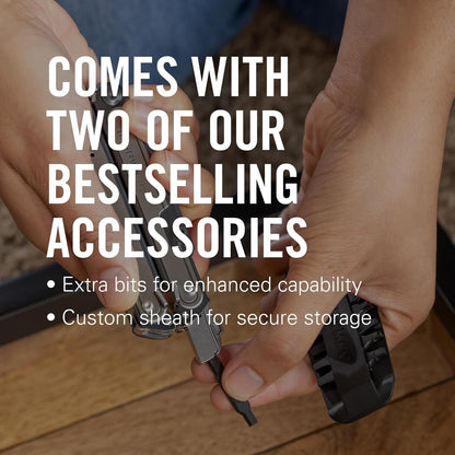LEATHERMAN, ARC, 20-in-1 Multi-Tool for Outdoors, Camping, Home & Work, with Premium MagnaCut Steel Knife Blade, Made in The USA, Black DLC & Stainless Steel, Arc