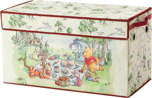 Idea Nuova Disney Winnie the Pooh Collapsible Storage Trunk, Durable with Soft Lid, 28.5"x14.5"x16"