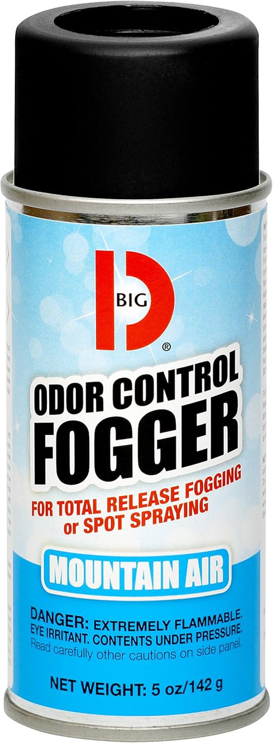 Big D 344 Odor Control Fogger Mountain Air Scent 5 oz Aerosol 12/Carton