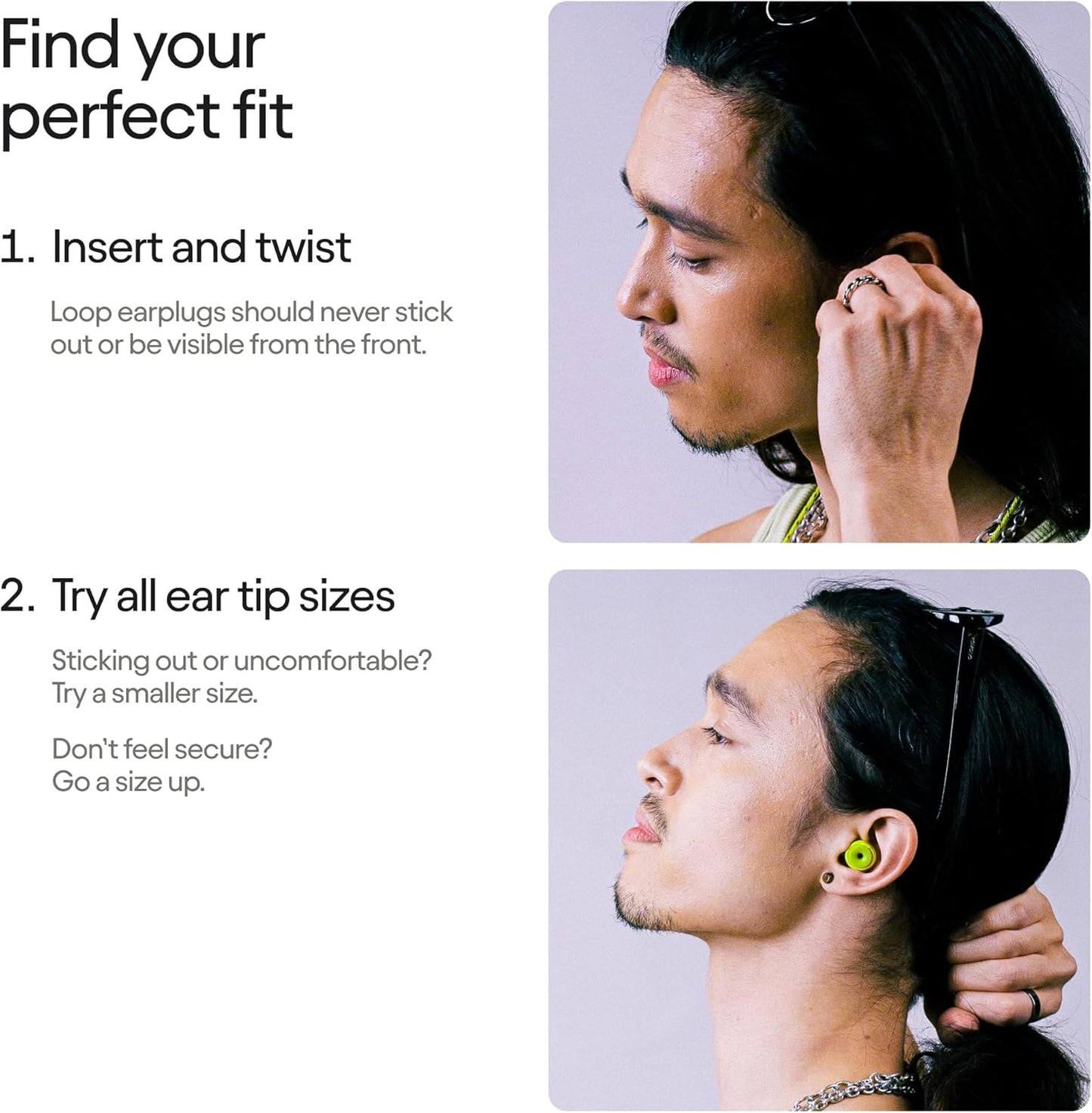 Loop Switch Earplugs – Multi-Mode Noise-Reducing Earplugs | Adjustable Passive Hearing Protection for Focus, Travel, Concerts, Socializing, Sports Events & Noise Sensitivity | Reusable Ear Protection