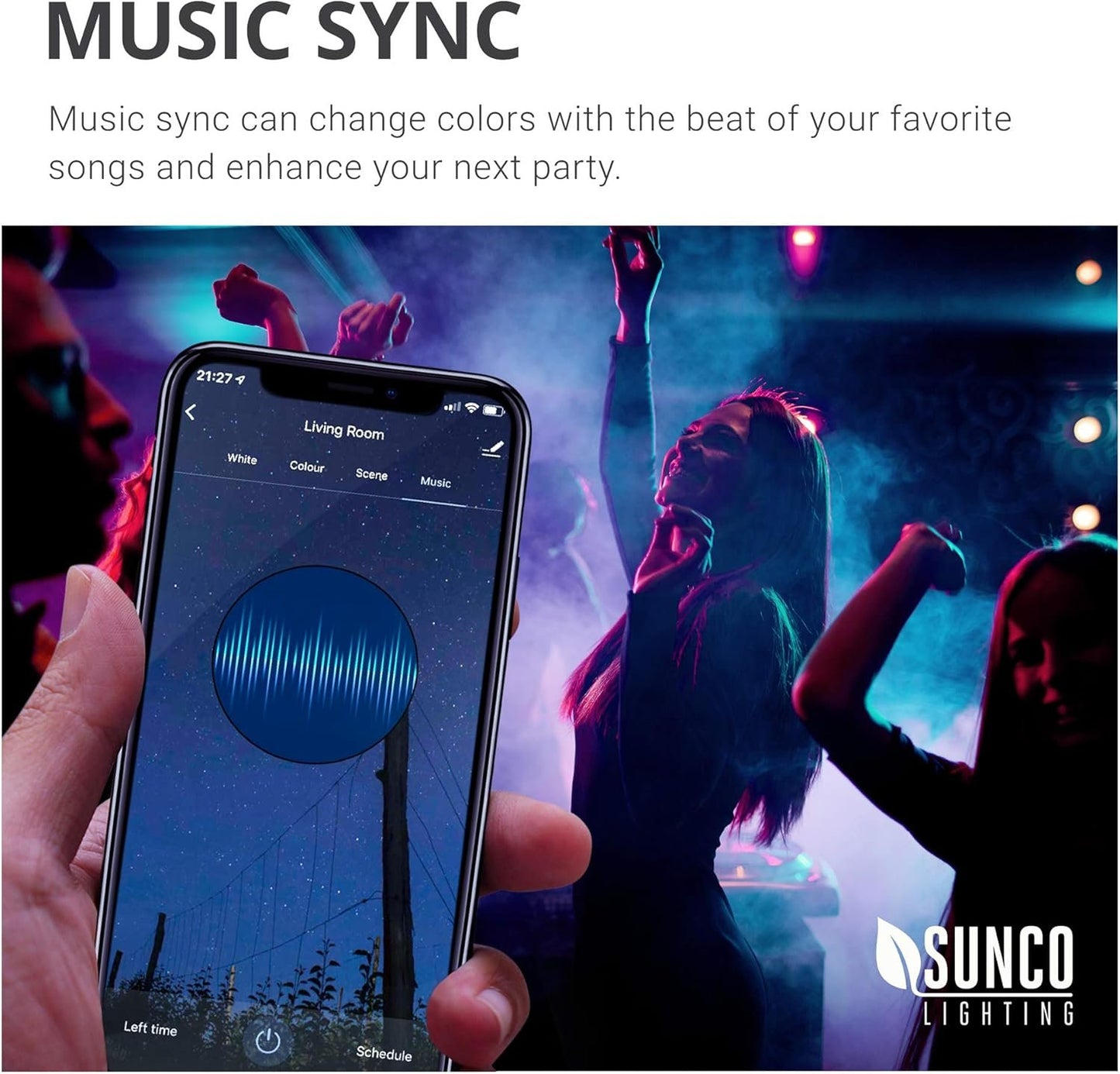 Sunco PAR38 Alexa Compatible Smart LED Bulbs, WiFi Color Changing Outdoor Flood Light, 13W, RGB Tunable White CCT, Dimmable, with Amazon Alexa & Google Assistant, No Hub Required 2 Pack