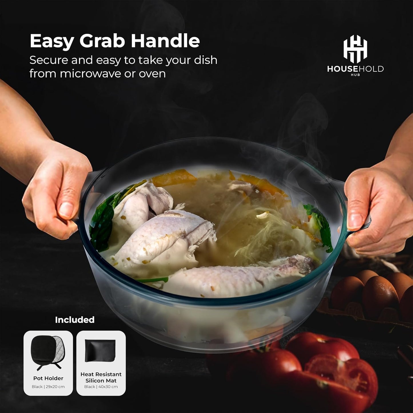 Round Glass Casserole Dish With Lid Oven Safe, Casserole Bowls With Lids, Covered Casserole Dish With Lid, Baking Glass Dish With Lid, Covered Casserole Dishes For Oven, Round Baking Dish With Lid,