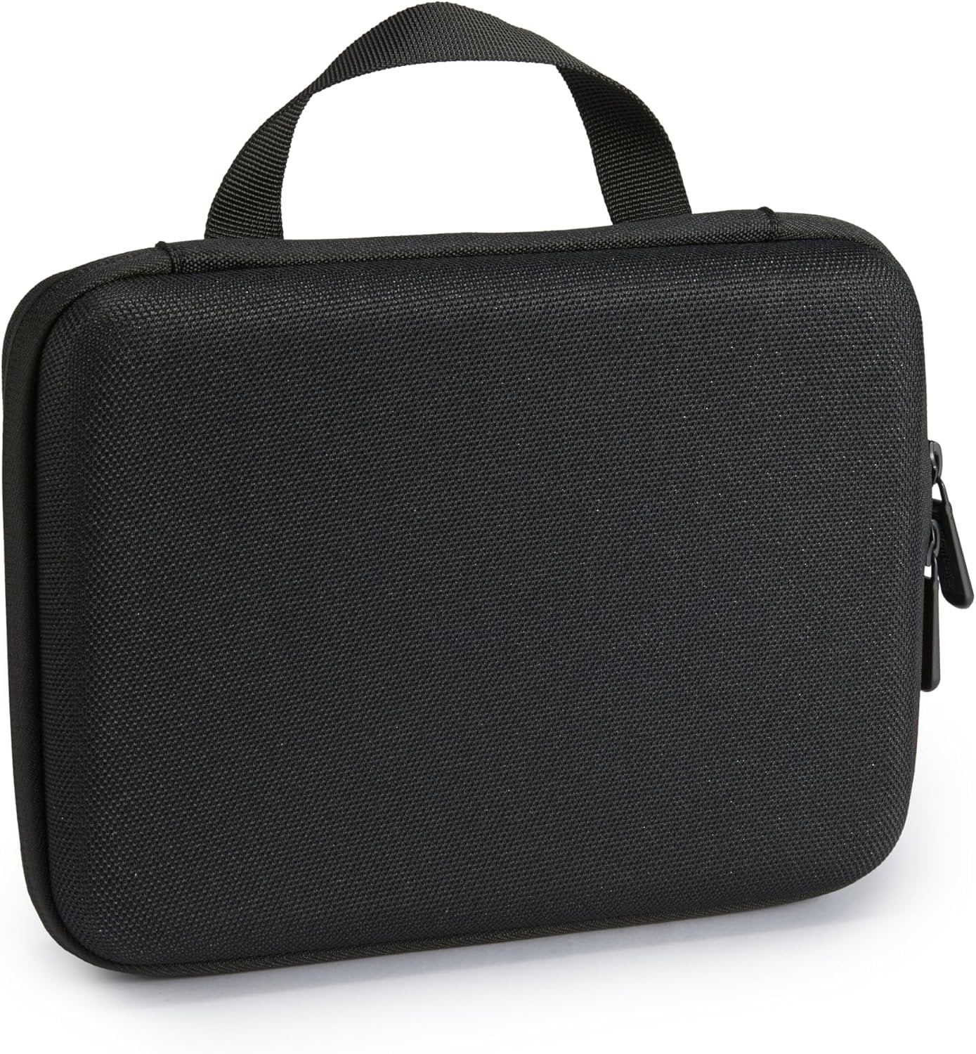 Amazon Basics Medium Protective Case for GoPro and Action Cam with Foam Inside, Portable & Lightweight, 9 x 7 x 2.5 inches, Black, Solid