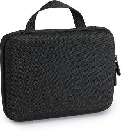 Amazon Basics Medium Protective Case for GoPro and Action Cam with Foam Inside, Portable & Lightweight, 9 x 7 x 2.5 inches, Black, Solid