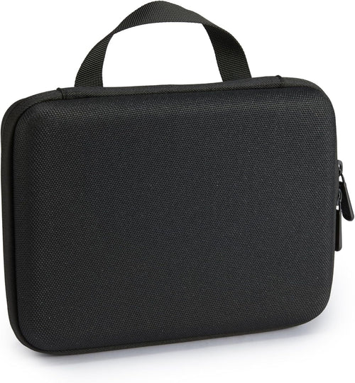 Amazon Basics Medium Protective Case for GoPro and Action Cam with Foam Inside, Portable & Lightweight, 9 x 7 x 2.5 inches, Black, Solid