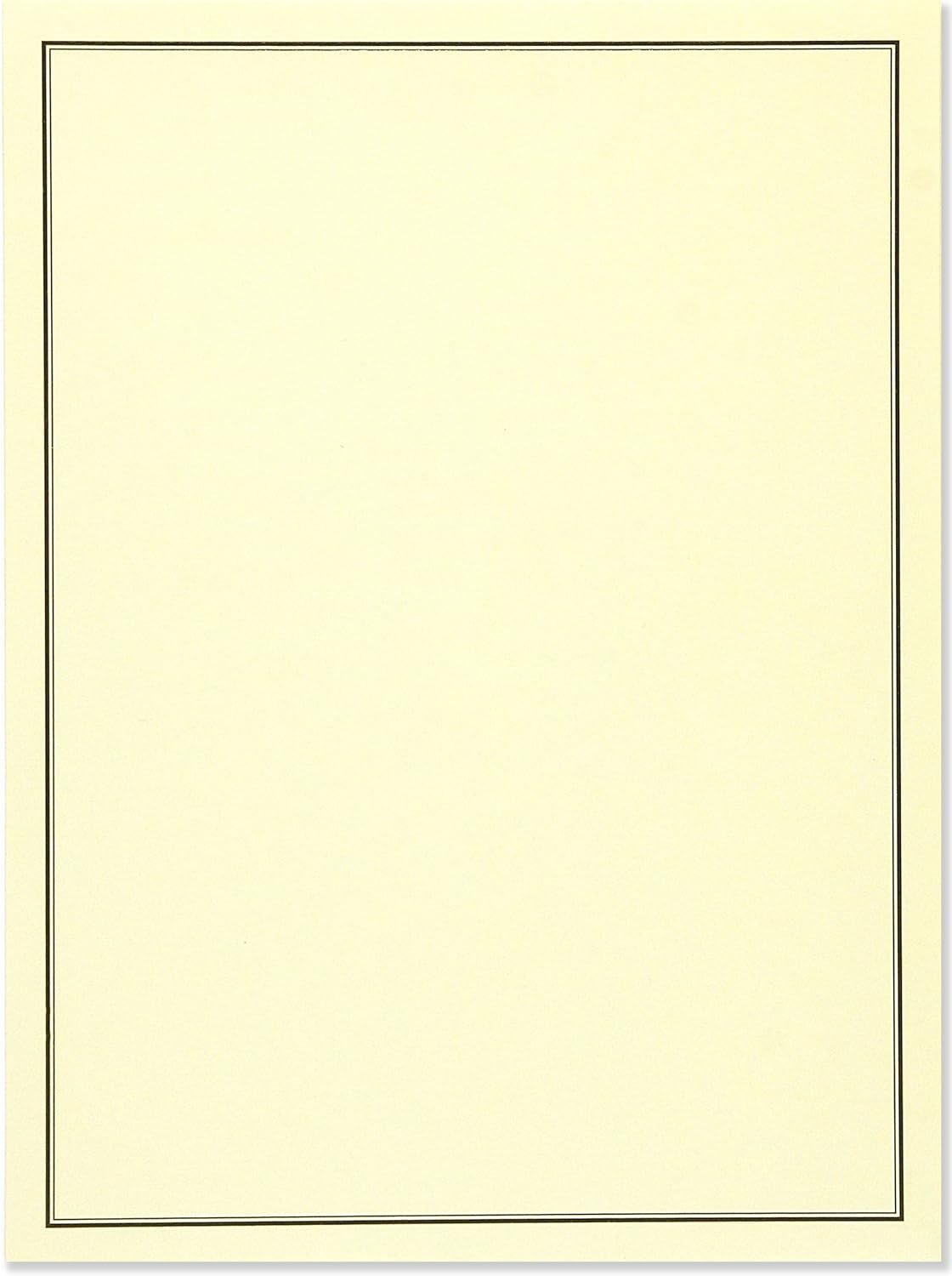 Black & Cream Letter-perfect Stationery (Letter-perfect Stationery Series)