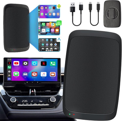 Auto Plexion, Driveplex Pro Wireless Carplay 2025, Autoplexion - Wireless Carplay & Android Autos Adapter Supports Netflix, YouTube, 2+16g, Plug & Play, Auto Connect, No Delay