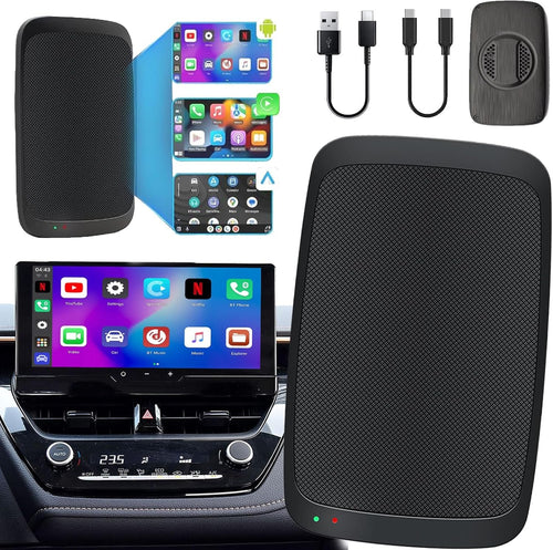 Auto Plexion, Driveplex Pro Wireless Carplay 2025, Autoplexion - Wireless Carplay & Android Autos Adapter Supports Netflix, YouTube, 2+16g, Plug & Play, Auto Connect, No Delay