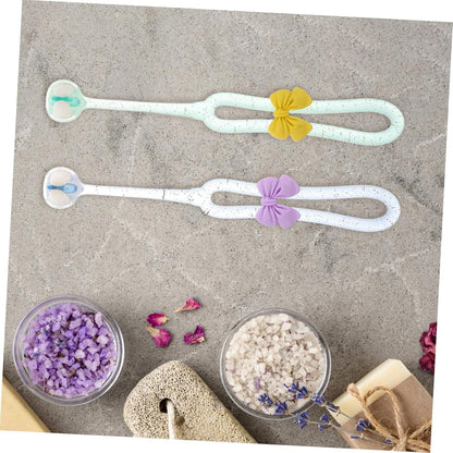 BIUDECO 3pcs Three Sided Girl Toothbrush: Three Bristles For Kids Soft And Gentle For Complete Tooth And Gum Care For Ages Cleans All Sides