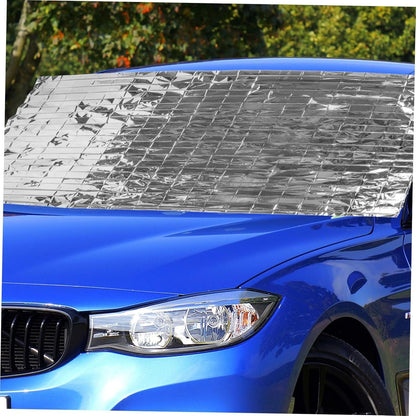 EXHUMKY 10Pcs Thermal Emergency Blanket Lightweight Sun Protection Survival Blankets for Camping Hiking First Aid Outdoor Activities Pet Design