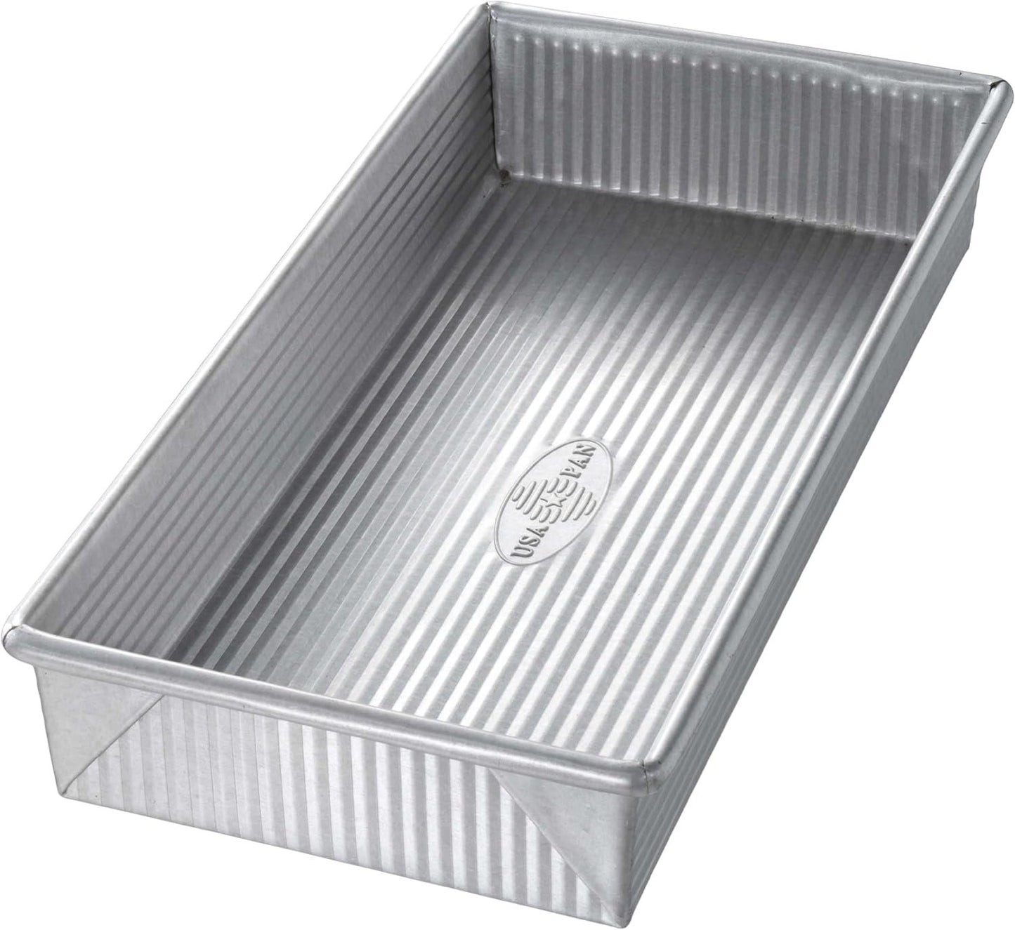 USA PAN 1143LF Bakeware Aluminized Steel Biscotti Pan, Gray, 12 x 5.5