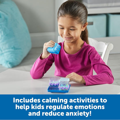 Learning Resources Cool Down Cubes Sensory Fidget Set,5 Pieces,Ages 3+, Fidgets for Kids, Sensory Toys for Toddlers, Fidgets for Classrooms