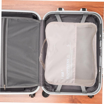 Holibanna 1 Set Luggage Packing Cubes Travel Organizers Storage for Clothes Underwear Shoes Durable Travel Accessories for Home and Organization