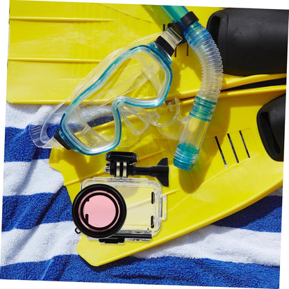 KOMBIUDA Transparent Camera Case Durable Protective Cover for Cameras for Underwater