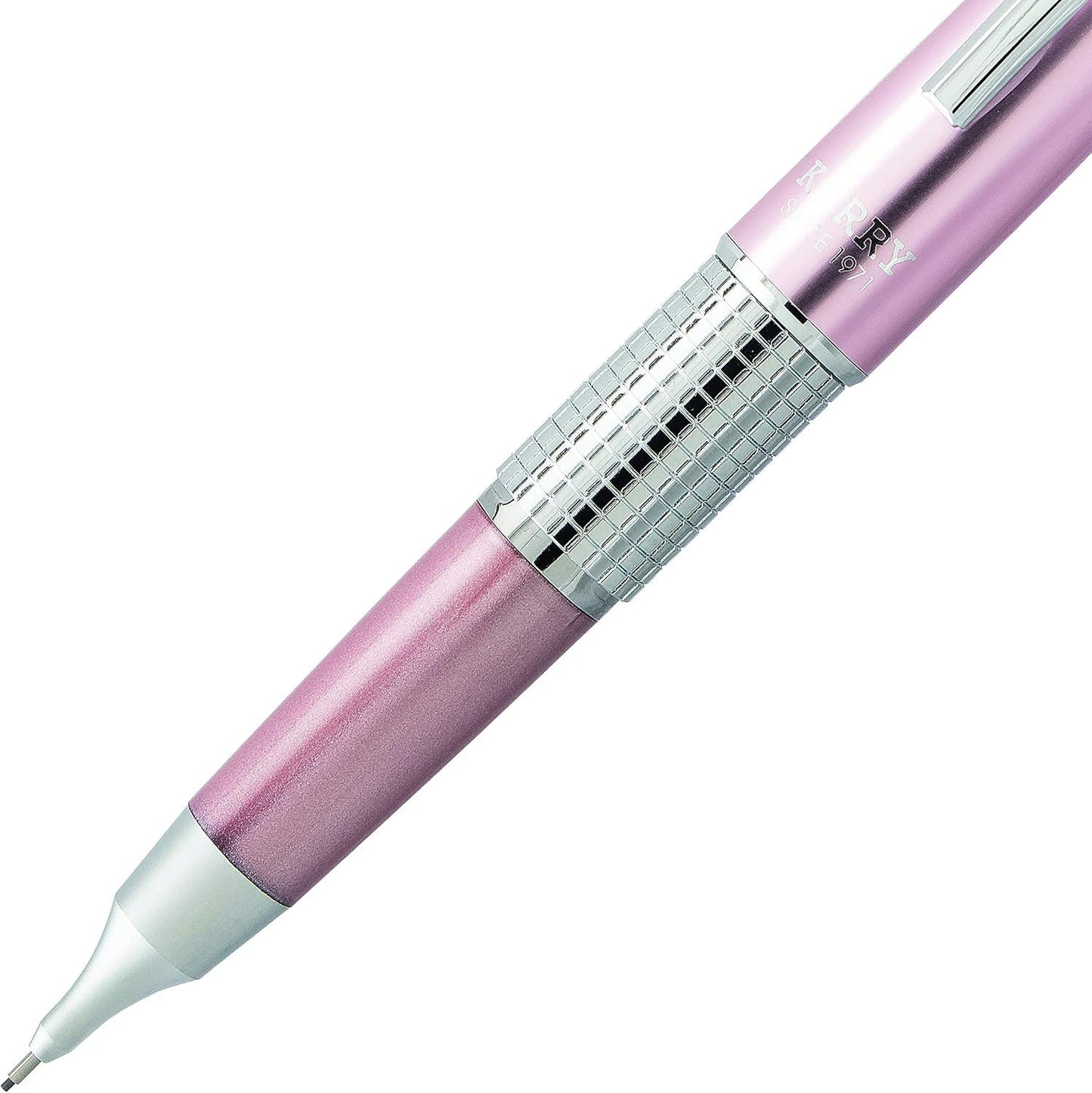 Pentel Kerry Mechanical Pencil, 0.5mm Fine Point, Writing, Drawing, Gifts, All Metal Barrel, Metal Tip, Pink Barrel, Gift Case, P1035-P, 1 Pack