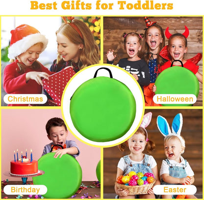 Kids Play Tunnel for Toddlers 1-3, TIKTENT Pop Up Baby Tunnel Crawling Toys with 2 Mesh Sides for Infant Children or Dog, 6 Foot Indoor Outdoor Toddler Toys for 1 2 3 Year Old Girl Boy Birthday Gift