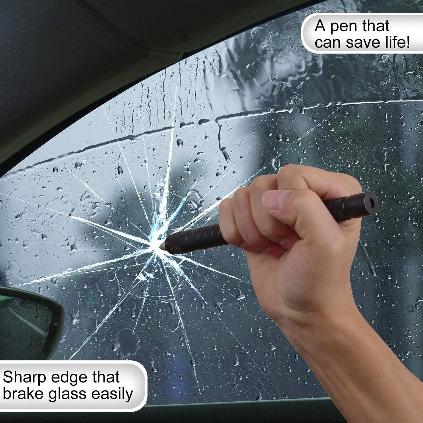 Survival Multi-Tool with Fishing Tool, Fire Starter, Survival Whistle, Window Breaker,Bottle Opener for Everyday Carry Survival Gear Gifts for Men