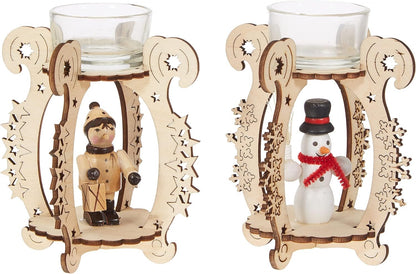 HGD CL00-3505-2 Decoration, Wood, Colourful, Large