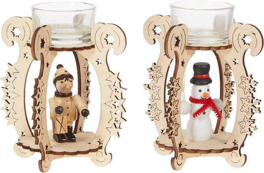 HGD CL00-3505-2 Decoration, Wood, Colourful, Large