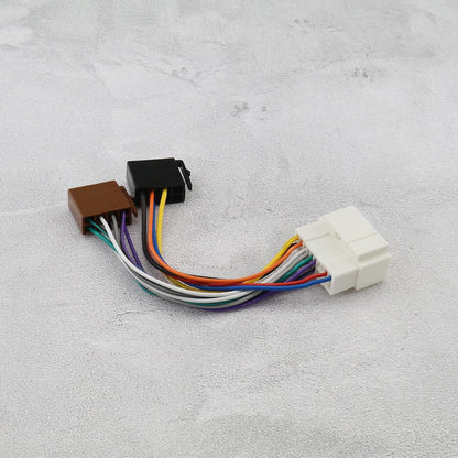 ECSiNG 16 Pin Adapter Standard ISO Connector CD Player Radio Stereo Wiring Harness Compatible with Alto Grand Vitara Jimny Kizashi Liana S-Cross Swift SX4