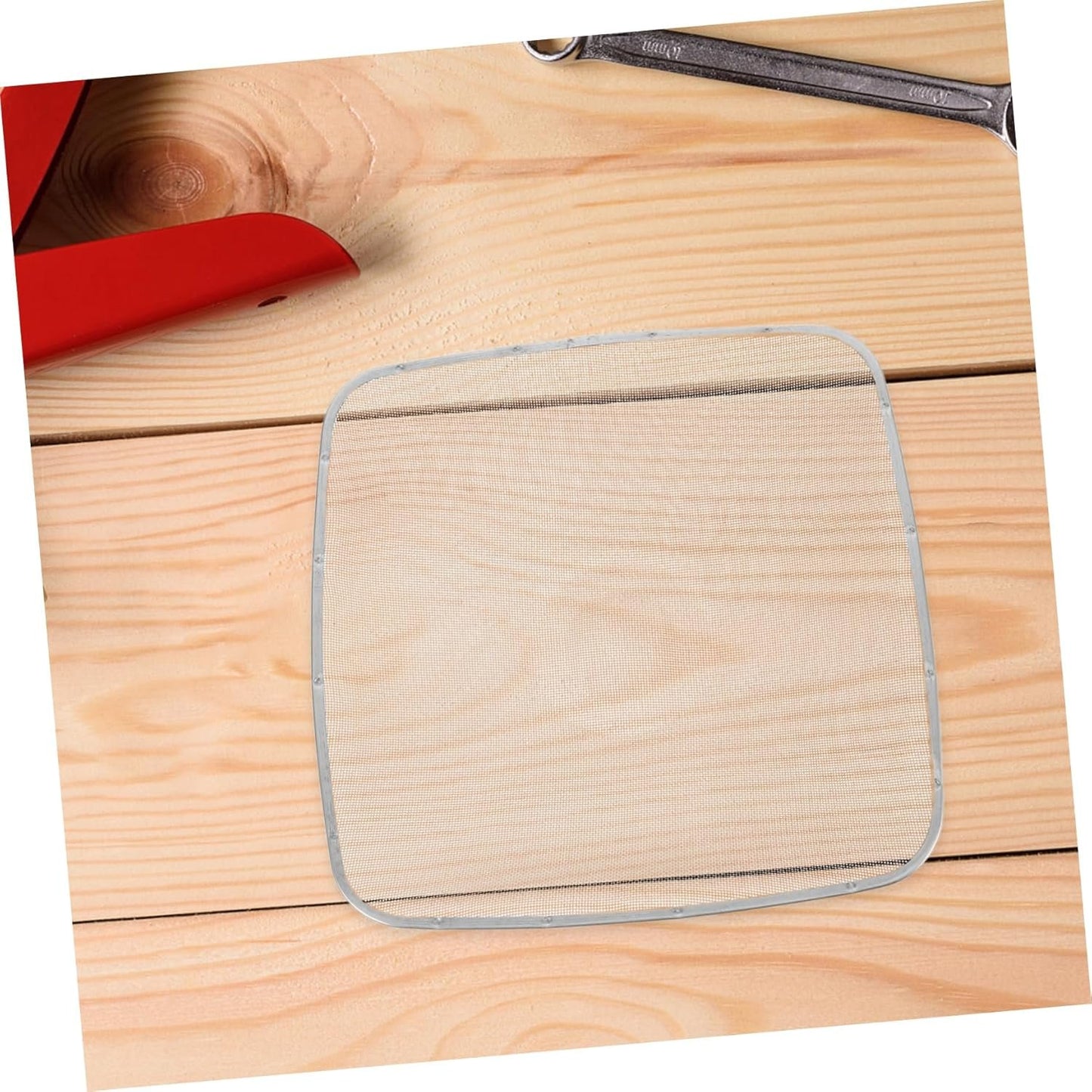 TEHAUX Range Hood Oil Mesh Filter Metal Grease Screen for Kitchen Hood Easy to Clean Durable