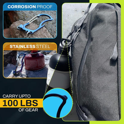 Firebiner - Fire Starter, Multi-Tool, Carabiner