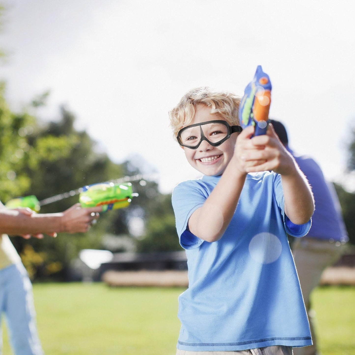 2 Pack Children's Safety Glasses with Anti Fog and UV Protection Perfect for Foam Blasters Gun