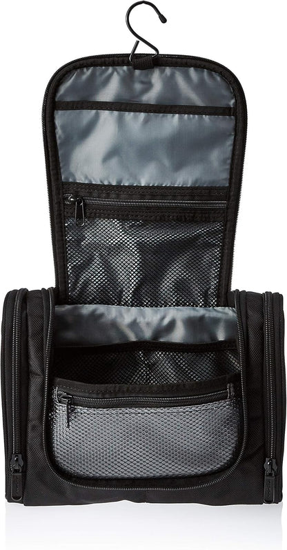 Amazon Basics Hanging, Travel Toiletry Bag Organizer, Shower Dopp Kit