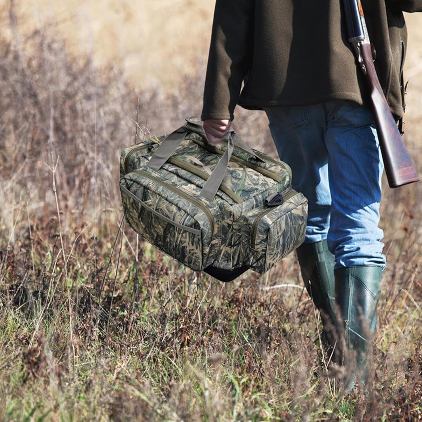 Hunter Bag, Oxford Waterfowl Hunting Gear, Refuge Hunting Bag, Outdoor Duffle Gear Bag, Waterproof Hunting Travel Bag, Adjustable Outdoor Duffle, Hunting Duffle Gear, Hunting Equipment Bag