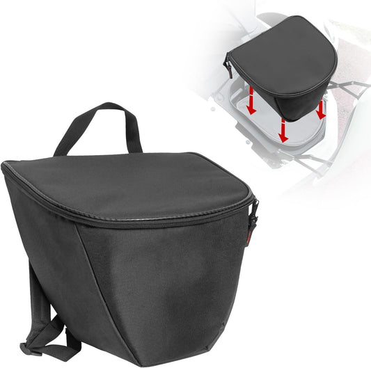 BAKAFOH Front Trunk Organizer Built-in Liner Cooler Bag w/Handle and Shoulder Straps for Can Am Spyder F3 F3-L F3-S F3-T Models Insulated Waterproof Storage Accessories