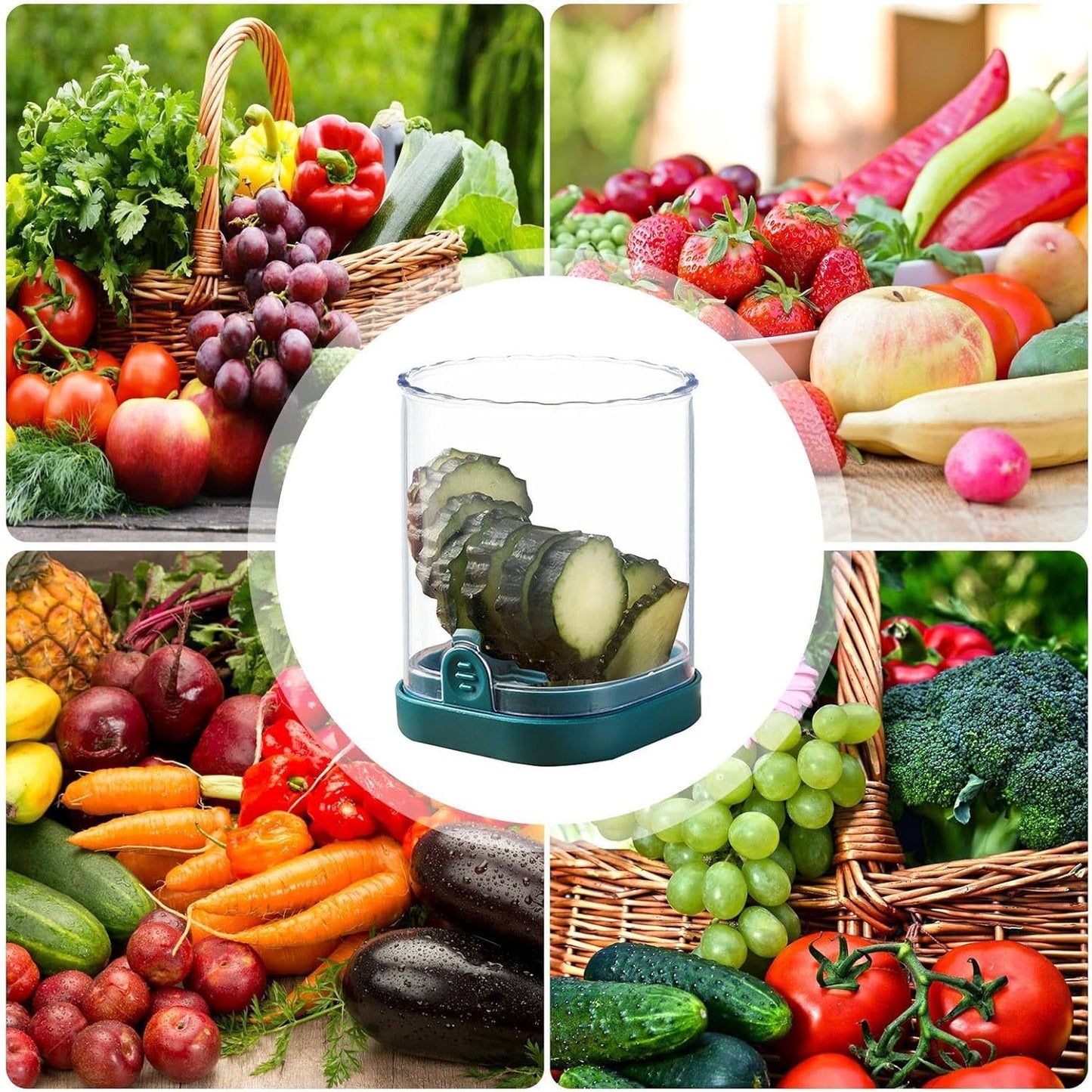 Idezek Affettatrice per tazze, tazza per affettare uova,Affettatrice per uova a tazza per frutta | Gadget da taglio per utensili da cucina portatili, affettatrice per tazze, gadget da cucina per