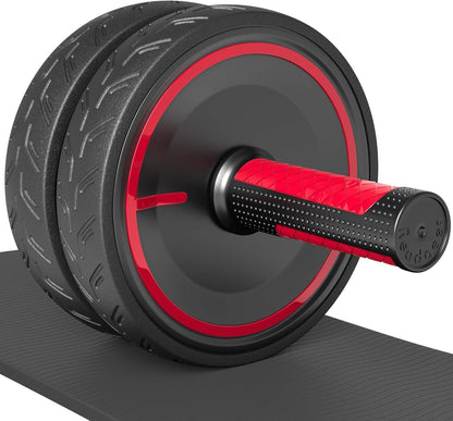 Readaeer Ab Roller Wheel with Knee Pad Abdominal Exercise for Home Gym Fitness Equipment