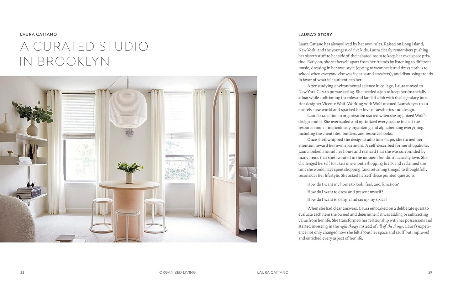 Organized Living: Solutions and Inspiration for Your Home [A Home Organization Book]