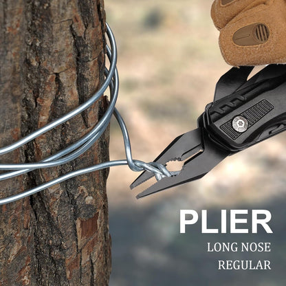Gifts for Men Dad Him, Pocket Knife Multitool, Birthday Gifts for Men Him Dad, Cool Folding Knife, Unique Outdoor Camping Hiking Fishing Tools Gift Ideas, Cool Gadget