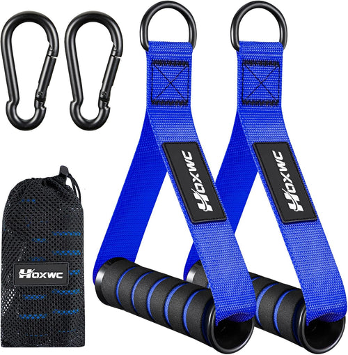 Cable Handles Gym Equipment, Heavy Duty Resistance Band Handles, Replacement Exercise Handles for Cable Machine, Pulley System, Strength Trainer, Pull Down Workout, Home Gym Cable Attachments