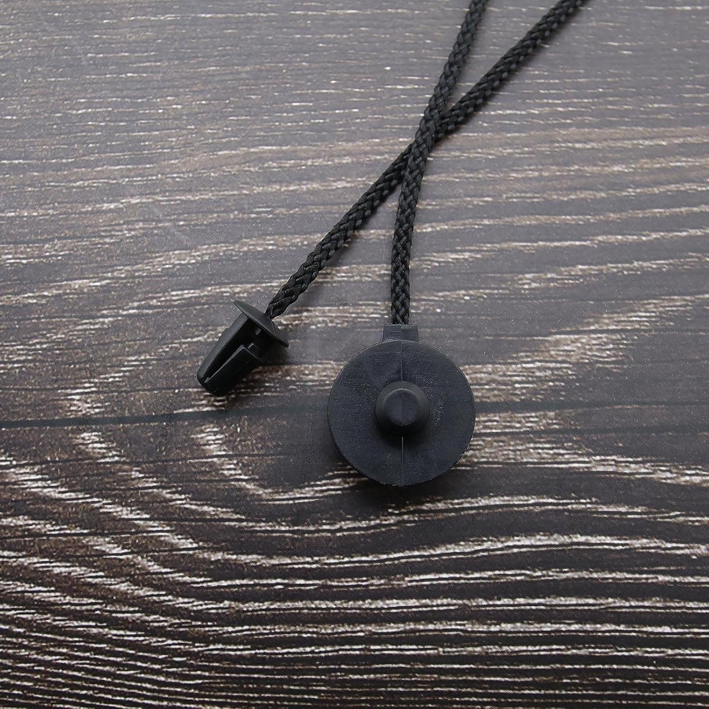 SING F LTD 2pcs Parcel Shelf String Rear Trunk Storage Bag Tray Straps Plastic CV6Z5846538A Compatible with MK3 Hatchback 2012-2018 Black