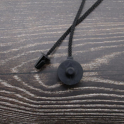 SING F LTD 2pcs Parcel Shelf String Rear Trunk Storage Bag Tray Straps Plastic CV6Z5846538A Compatible with MK3 Hatchback 2012-2018 Black