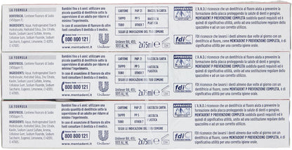 Mentadent Toothpaste 6 x 75 ml
